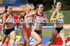 Emelia Gorecka in the womens 2 mile at the Sainsbury's Birmingham Grand Prix. Photos: David T. Hewitson/Sports for All Pics